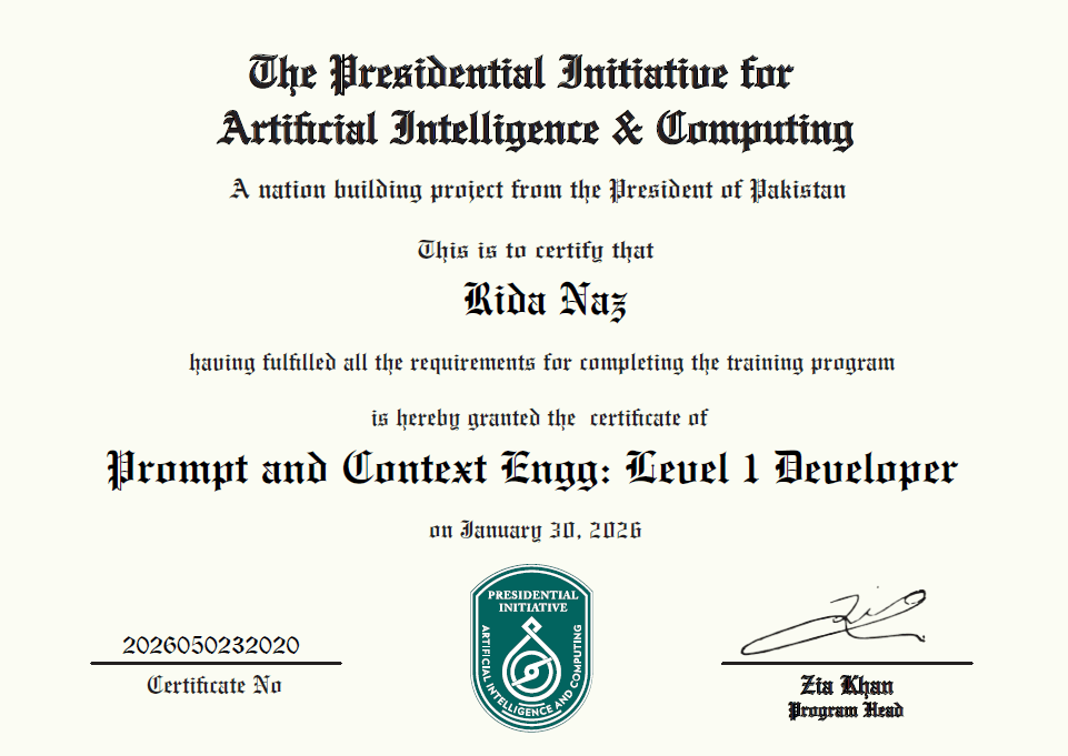 Certified Prompt & Context Engineer
